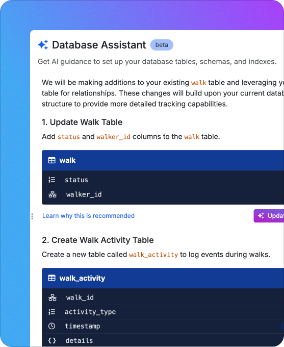 Build faster with AI