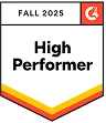 G2 High Performer badge