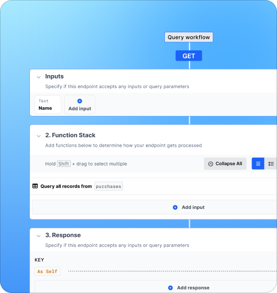 Visual logic for complex workflows