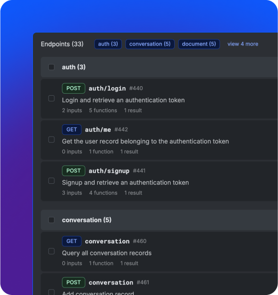 API-first infrastructure