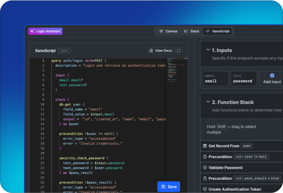 Customize with full control