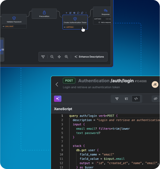 The backend built for <br class="desktop-only" /><span class="text-gradient blue-purple-green">intelligent agents</span>.