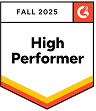 G2 High Performer badge