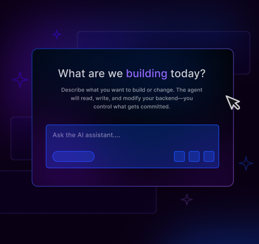 Build your backend by describing it