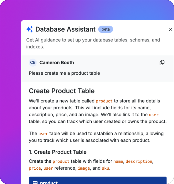 Built-in AI agents