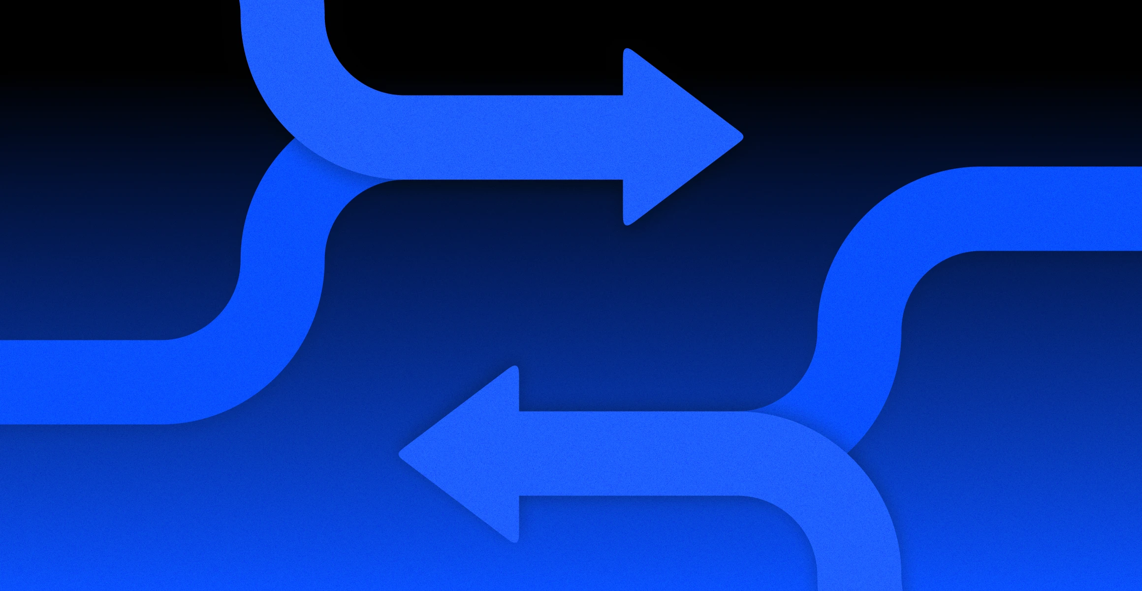 Review paths crossing instead of a single governed flow
