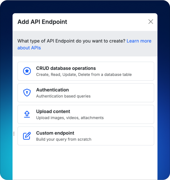 Single API surface for all your systems