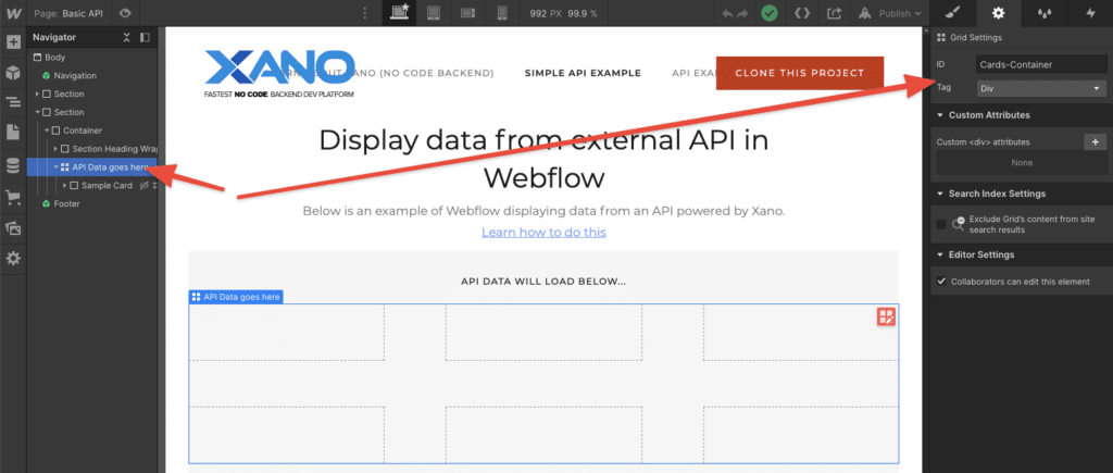 Custom Filter, Sort, Search an External API (PokeAPI) - Webflow